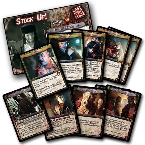 Обложка игры Last Night on Earth 'Stock Up' Supplement