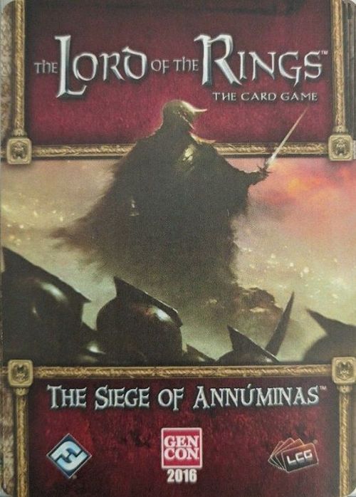 Обложка игры The Lord of the Rings: The Card Game – The Siege of Annuminas