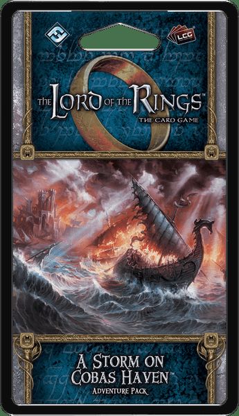 Обложка игры The Lord of the Rings: The Card Game – A Storm on Cobas Haven