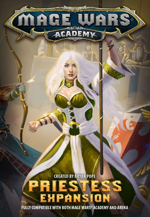 Обложка игры Mage Wars: Academy – Priestess Expansion