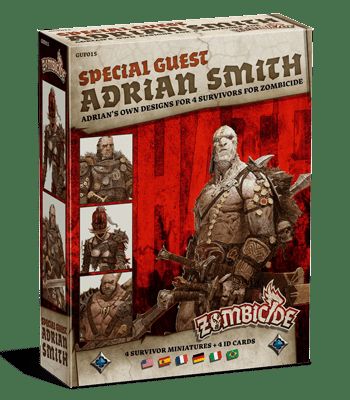 Обложка игры Zombicide: Black Plague Special Guest Box – Adrian Smith
