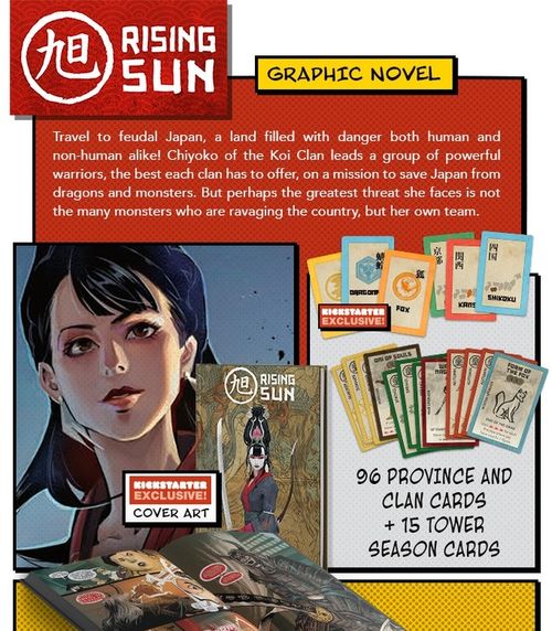 Rising Sun Comic Book Extras