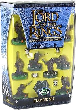 Lord of the rings combat hex tradeable miniatures game