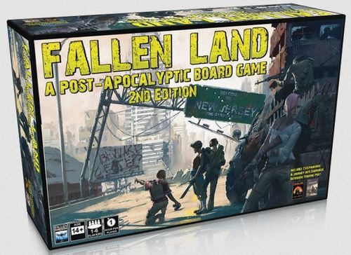 Обложка игры Fallen Land: A Post Apocalyptic Board Game  (2nd Edition)