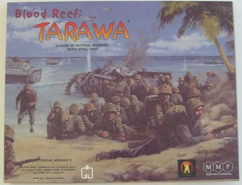 Обложка игры Blood Reef: Tarawa – ASL Historical Module 5