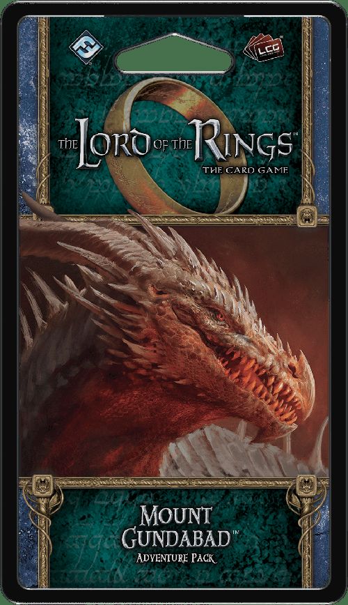 Обложка игры The Lord of the Rings: The Card Game – Mount Gundabad