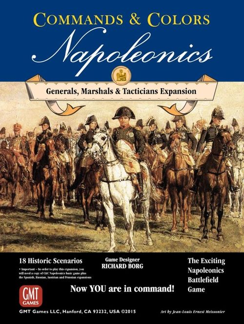 Обложка игры Commands & Colors: Napoleonics Expansion #5 – Generals, Marshals, Tacticians Expansion