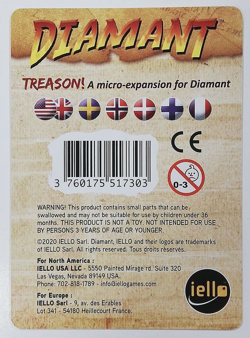 Диамант: Предательство!