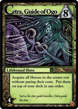 Ascension : "Cetra, Guide to Ogo" Promo card