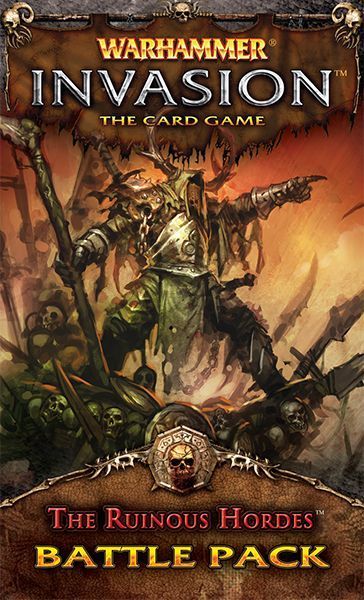 Обложка игры Warhammer: Invasion - The Ruinous Hordes