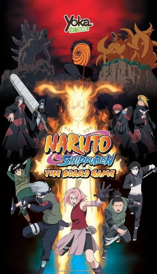 Обложка игры Naruto Shippuden: The Board Game