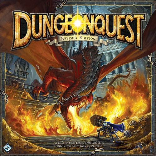 Обложка игры DungeonQuest Revised Edition