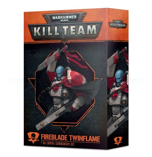 Обложка игры Kill Team: Tau Empire Commander Set. Fireblade Twinflame