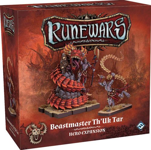 Runewars Miniatures Game: Beastmaster Th'Uk Tar Hero Expansion