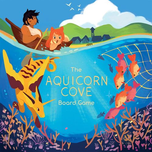 Обложка игры The Aquicorn Cove Board Game