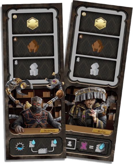 Плотина: Промо набор B «Управляющие У Фан и Доктор Октавий»