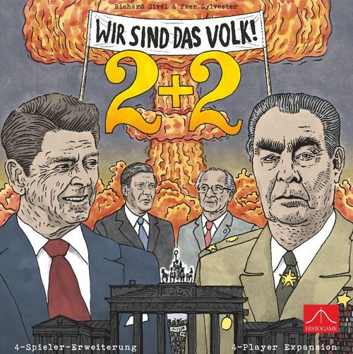 Обложка игры Wir sind das Volk!: 2+2