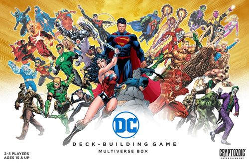 Обложка игры DC Deck-Building Game: Multiverse Box