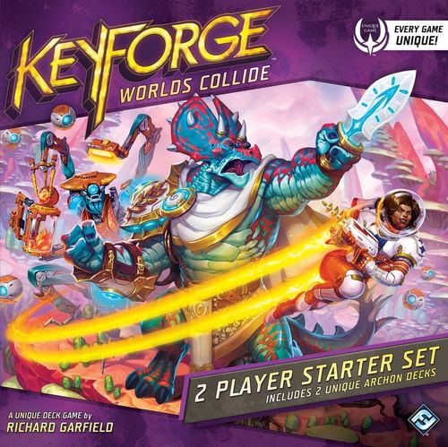 Обложка игры KeyForge: Столкновение миров