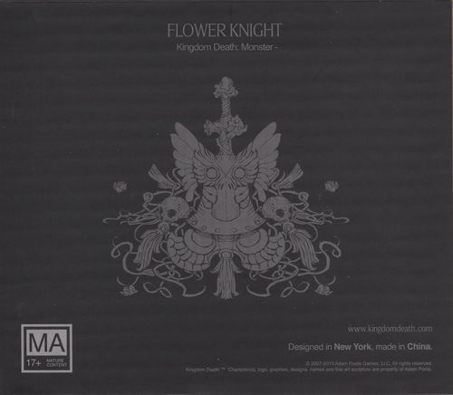 Обложка игры Kingdom Death: Monster. Flower Knight Expansion