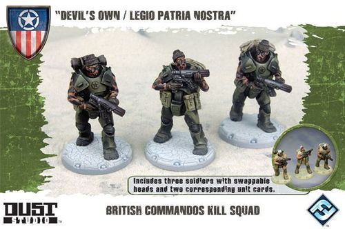Обложка игры Dust Tactics: British Commandos Kill Squad