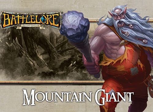 Обложка игры BattleLore Second Edition: Mountain Giant Reinforcement Pack