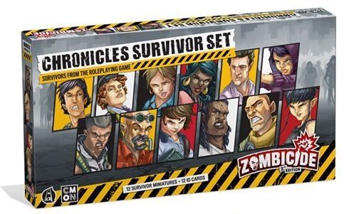 Обложка игры Zombicide (2nd Edition): Chronicles Survivor Set