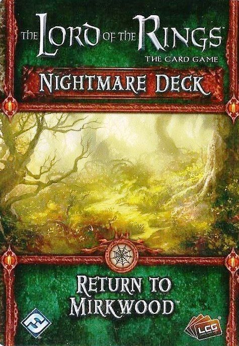 Обложка игры The Lord of the Rings: The Card Game – Nightmare Deck: Return to Mirkwood