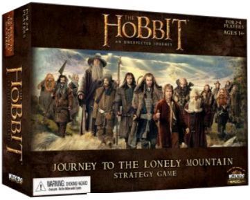 Обложка игры The Hobbit: An Unexpected Journey — Journey to the Lonely Mountain Board Game