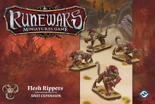 Обложка игры Runewars Miniatures Game: Flesh Rippers Unit Expansion