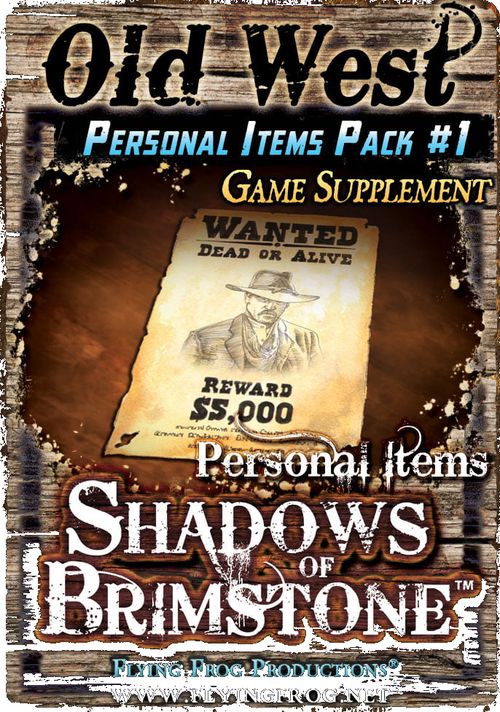 Shadows of Brimstone: Old West Personal Items Pack #1