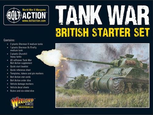 Обложка игры Bolt Action: Tank War British starter set