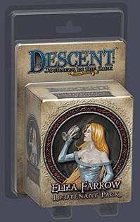 Обложка игры Descent: Journeys in the Dark (Second Edition) – Eliza Farrow Lieutenant Pack