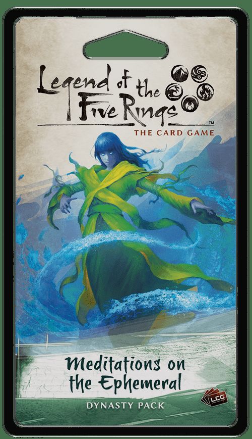 Обложка игры Legend of the Five Rings: The Card Game - Meditations on the Ephemeral