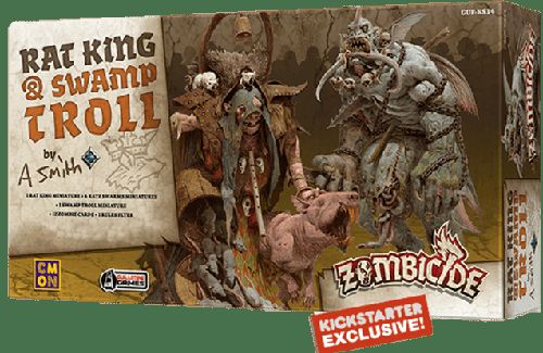 Обложка игры Zombicide: Green Horde – Rat King & Swamp Troll